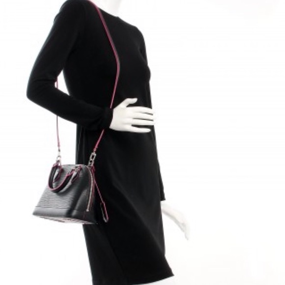 ‼️SOLD‼️ Authentic Louis Vuitton Alma BB Epi Noir - Picture 2 of 8